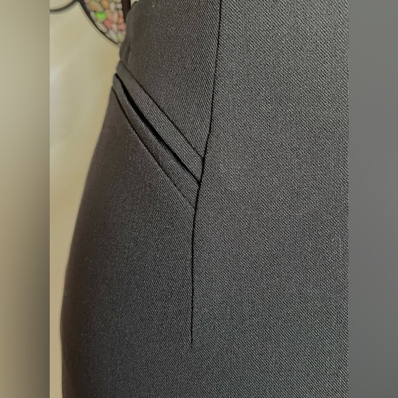 Escada Germany Thin Wool pencil long skirt side slit black size 34 EU / 2 US - Picture 6 of 15